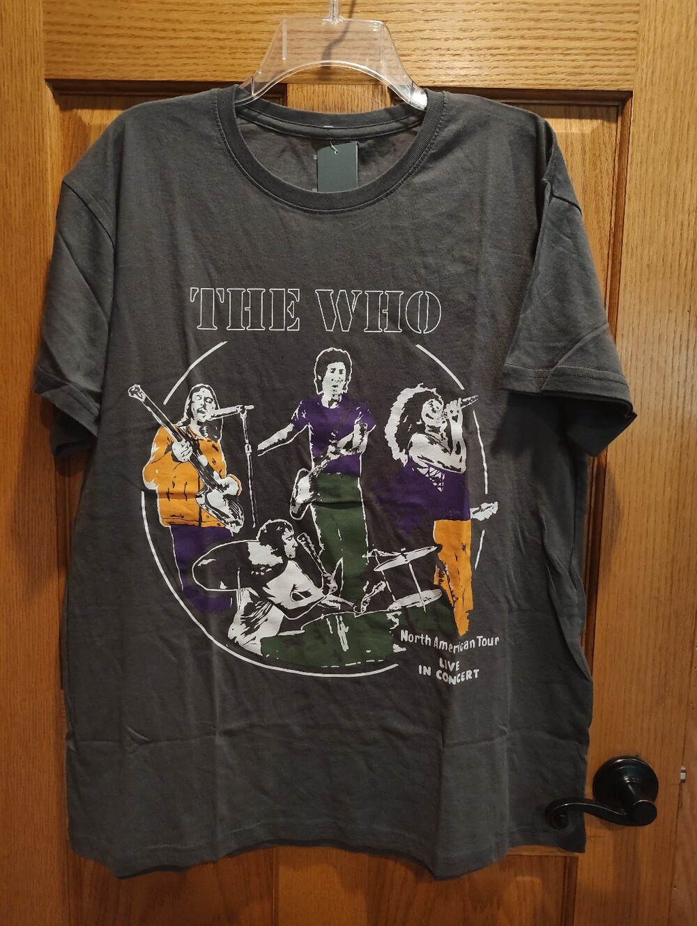 The Who Graphic Band Tee - Charcoal